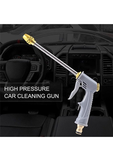 Yüksek Basınçlı Su Hortumu Ucu Uzun Sprey Ucu Bahçe Hortumu