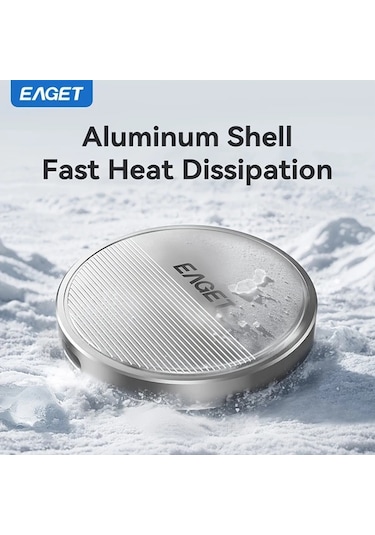 Xuweiwei Eaget Manyetik M2 Nvme Ssd Kutusu İphone Uyumlu 15 Pro Max Usb 3 2 Gen 2 10gbps Hizli Transfer Se880