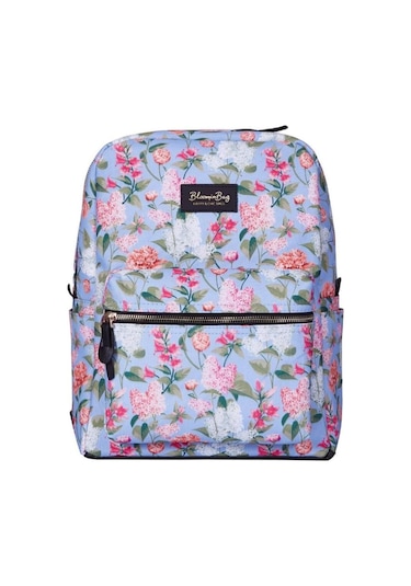 Bloominbag Spring Spirit 13-14 İnç Laptop / Macbook Sırt Çantası Mavi - Pembe