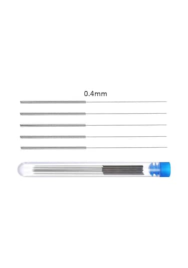 Koodmax 3d Yazıcı 0.4mm Nozzle Temizleme İğnesi Paslanmaz Çelik - 5 Adet