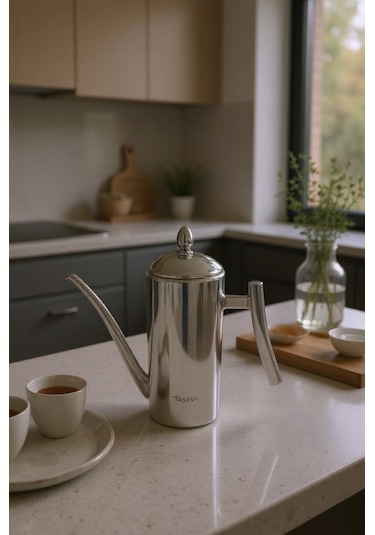 Bambum Zed - Çok Amaçlı Çelik Demlik 700ml Çelik