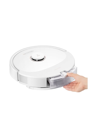 Roborock Q8 Max Plus Çöp İstasyonlu Akıllı Robot Süpürge Beyaz