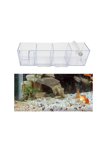 Homyl Akvaryum Filtre Kutusu Balık Tankı Aksesuarları Hafif