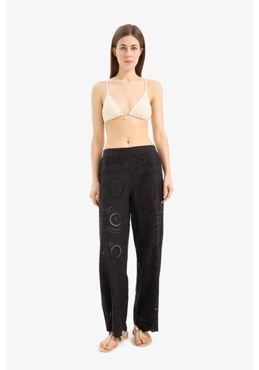 Defacto Regular Fit Brode Plaj Pantolonu-fall İn Love E4711ax25smbk27 Siyah