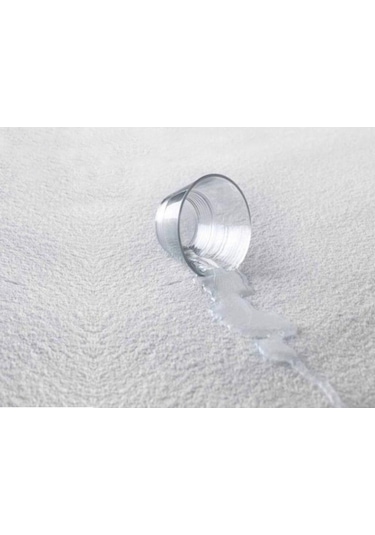 Pamuklu Sıvı Geçirmez Fitted 200x200 Cm Çift Kişilik Alez