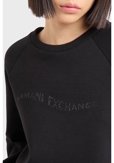Armani Exchange Bayan Sweat 6dym55 Yjfpz 1200 Siyah Siyah