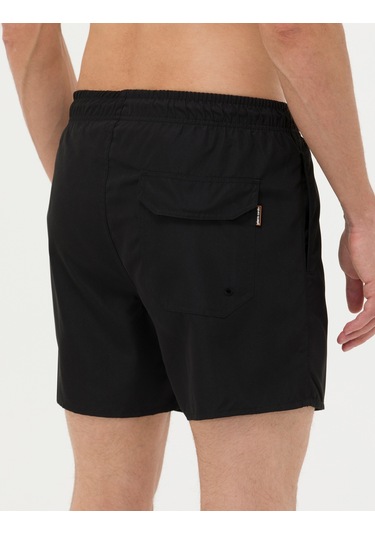 Pierre Cardin Erkek Siyah Deniz Şortu 50276029-vr046 Siyah