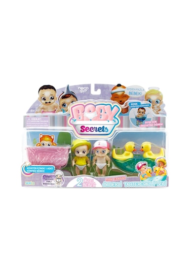 Baby Secrets Sürpriz Figür Ve Ördekli Tahterevalli Seti ( Seri 2