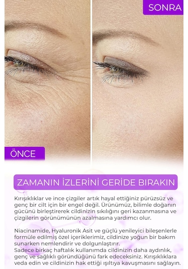 Devida Yaşlanma ve Kırışıklık Karşıtı Göz Çevresi Retinol Serum 30 ML