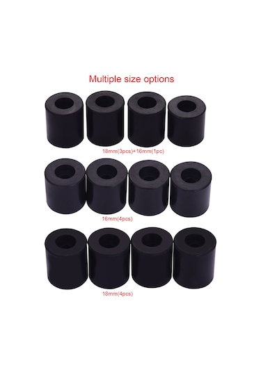 Konesam 3d Yazıcı Isı Tabla Silikon Denge Sütunları 3 Yüksek +1 Kısa Isı Dayanıklı Ender-3/ender-5/cr-x/cr-10/cr-10s Uyumlu Aksesuar Seti