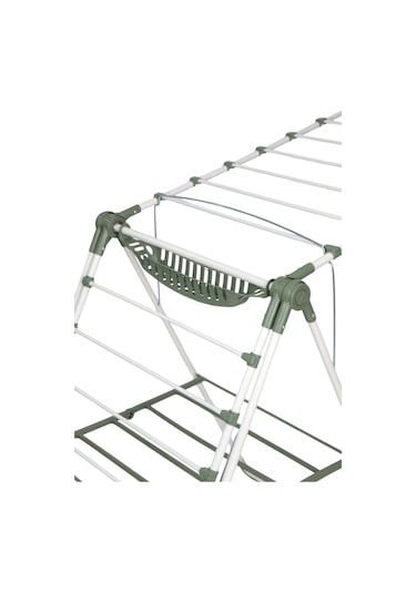 Extra Kalın Borulu Çamaşır Kurutma Askısı Çamaşır Kurutmalık Askılık Yeşil Yeşil