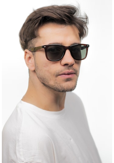 Lunox LNX006 Bruna Kahve Polarize Unisex Güneş Gözlüğü