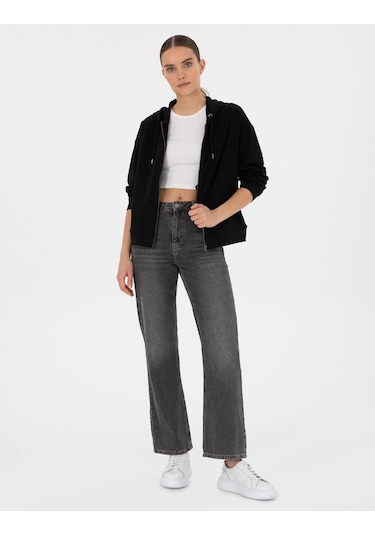 Pierre Cardin Kadın Siyah Hırka Örme 50314965-vr046 Siyah