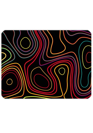 İlyuka Mousepad 40x30cm Gaming Oyuncu Mp374030 Colored Topography