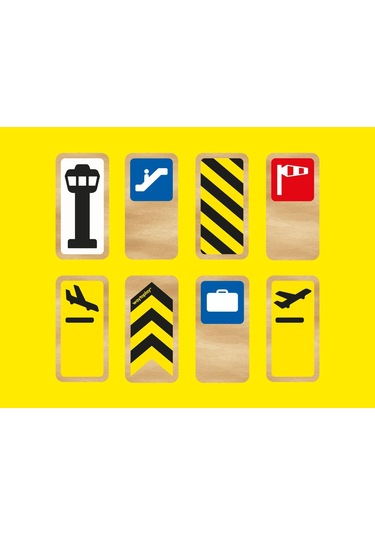 Waytoplay - Roadblocks Set Airport Signs