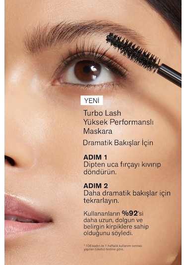 Estee Lauder Turbo Lash Volume+Lenght Maskara 01 Siyah
