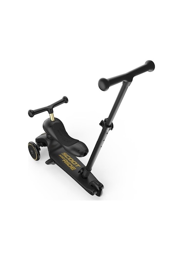 Scoot And Ride Push And Go Ebeveyn Kontrollü Çocuk Scooter Black&gold Limited Edition 240527-00089