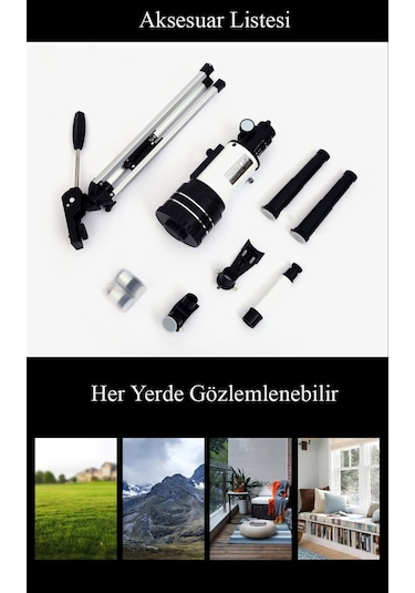 DailyTech F30070 Profesyonel Yüksek Çözünürlüklü Teleskop