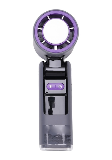 Ximistore9 K801 Soğuk Hava Eldivenli Fan: 100 Hızlı Ayar, Led Ekranlı, Şarj Edilebilir, Katlanabilir, Dış Mekan Ve Seyahat İçin Soğutucu Gri