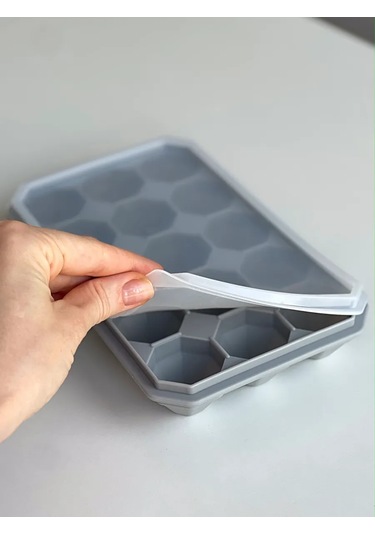 Cs Buz Kalıbı Elmas Şekilli 401091447 Gri