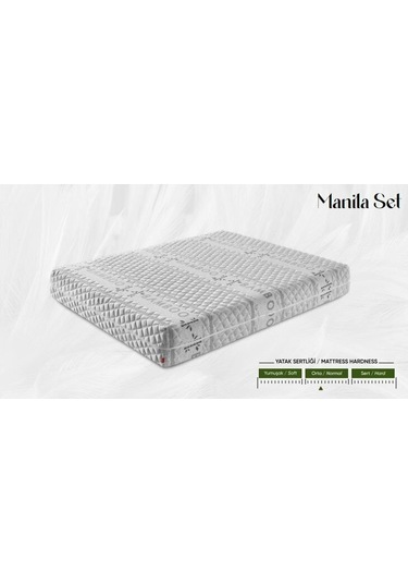 Manila Ultra Ortopedik Antialerjik 23cm 90 190 Visco Yatak