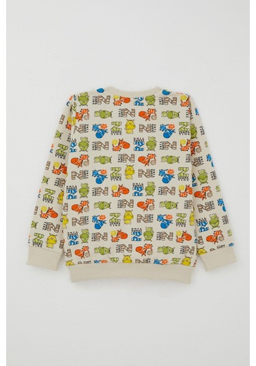 Breeze Erkek Çocuk Eşofman Takımı Zebra Mecarası 1.5-5 Yaş, Krem Krem