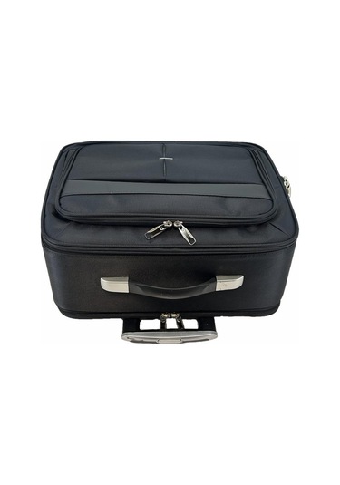 Çekçekli Ağır Hizmet Tipi Takım Alet Çantası 30 Litre Siyah