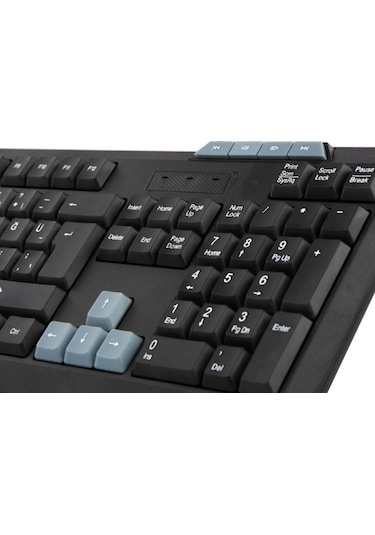 Everest KB-700 Usb Kablolu Multimedya Q Klavye