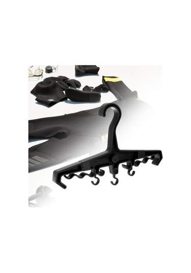 Suntek Wetsuit Askısı Bcd Bc Şnorkel Için Askı Tüplü Siyah Siyah