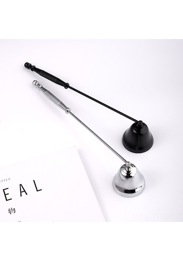 Tenfowee 3'lü Paslanmaz Çelik Mum Söndürücü Seti: Halka Kapağı, Makas Ve Çeker - Evde Mum Bakımı Araçları Altın