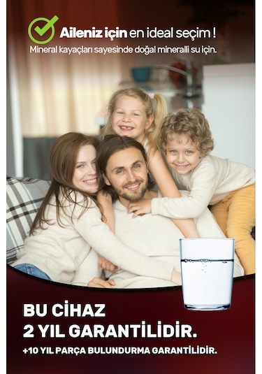 8 Litre 15 Aşama Mineralli 75 Gpd Su Arıtma Cihazı Hmaxs3513