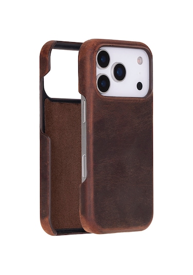 İphone 17 Pro Snap Deri Kılıf