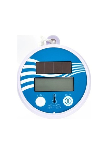 Novahub Yüzen Güneş Enerjili Termometre, Havuz Ve Küvet Sıcaklık Ölçer, Dijital, Su Geçirmez