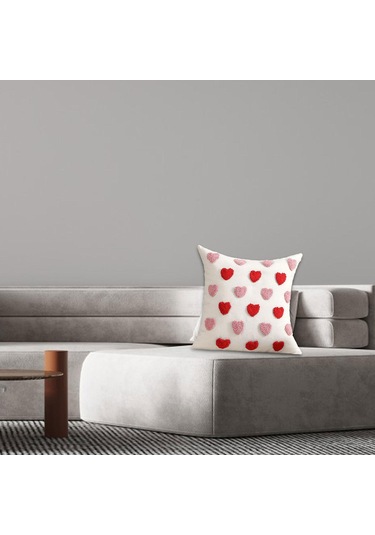 Suntek Nakışlı Yastık Kılıfı Kanepe Oturma Odası Yatak Ev Stil C