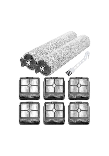 Dreame H11/h11 Max İçin Islak Rulo Fırça + Hepa Filtre Seti - Temizlik Aksesuarı, Kolay Kurulum, Dayanıklı Malzeme Diğer Diğer