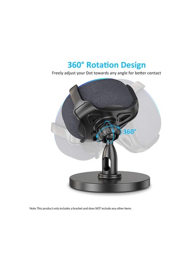 Maiyame 360 Derece Ayarlanabilir Echo Dot 3. Nesil Mini Hoparlör Standı - Kaydırmaz Tabanlı Akıllı Ev Aksesuarı