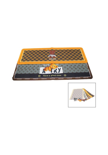 Dikdörtgen Renkli Desenli - Resimli Su Emici - Sihirli Banyo Paspası Elastik 116 X 37.5cm 5131 Düz Diğer