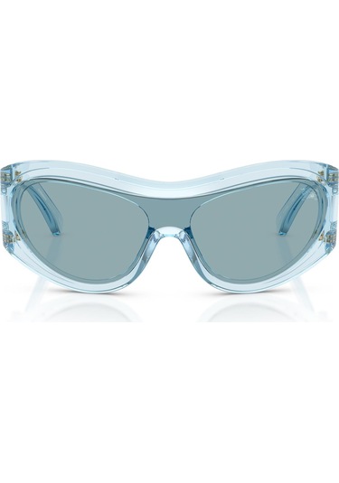 Burberry Be4465 415380 38 Unisex Güneş Gözlüğü Mavi