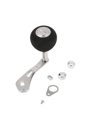 "lixada Alüminyum Balık Makarası Kolu - Rahat Eva Tutma Yeri Ve Dönüştürücü İle"