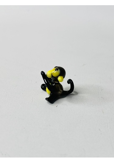 El Yapımı Mini Murano Cam Maymun Biblo A150-08