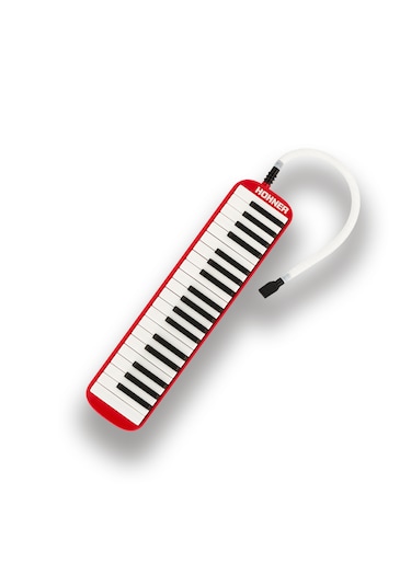 Melodika 32 Tuş Çanta, Hortum, Bez Kırmızı