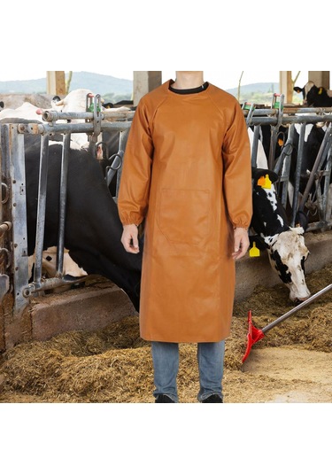 Suntek Kaynak Önlüğü, Dövme Ahşap İşleri İçin Cepli Kahverengi