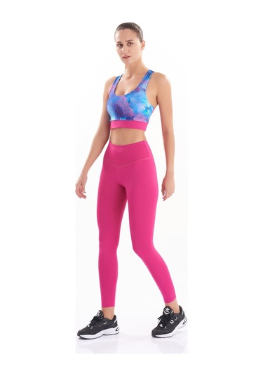 Josejuan Kadın Tayt Uzun Toparlayıcı Yüksek Bel 7101-fuşya Fuşya