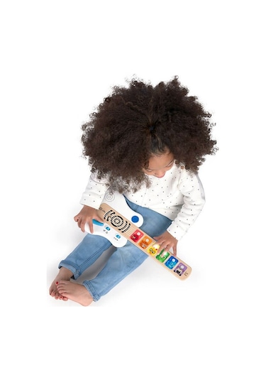 Hape Strum Along Songs Magic Touch - Dokunmatik Ahşap  Gitar