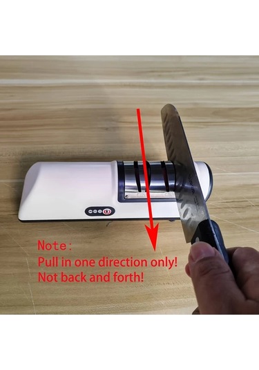 Techbloom H8 Profesyonel Usb Sarjli Elektrikli Bicak Bileme 2 Asamali 20 Derece Duz Kenar Mutfak Bicaklari Bileme Ve Cilalama Sef Bicaklari Icin