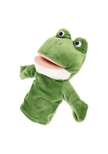 Kurbağa El Kuklası Yeşil