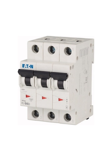 EATON PL7-B40/3 Minyatür Devre Kesici - 10kA - B eğrisi - 3x40A