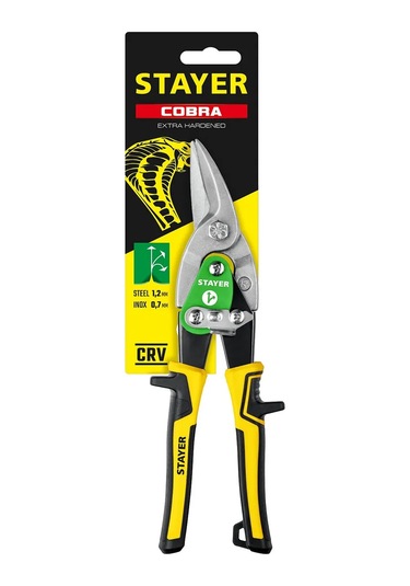 Stayer Sağ Kolu Metal Kesme Makası 250 Mm 244757278