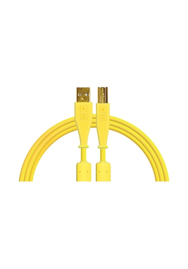 Chroma Cables Usb-a To B - 1.5mt Straight Yellow