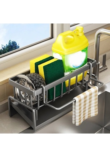 Maoyaya Mutfak Drenaj Sünger Raf Ev Lavabo Bez Sepeti Çok Renkli Bulaşık Çok Renkli Çok Renkli